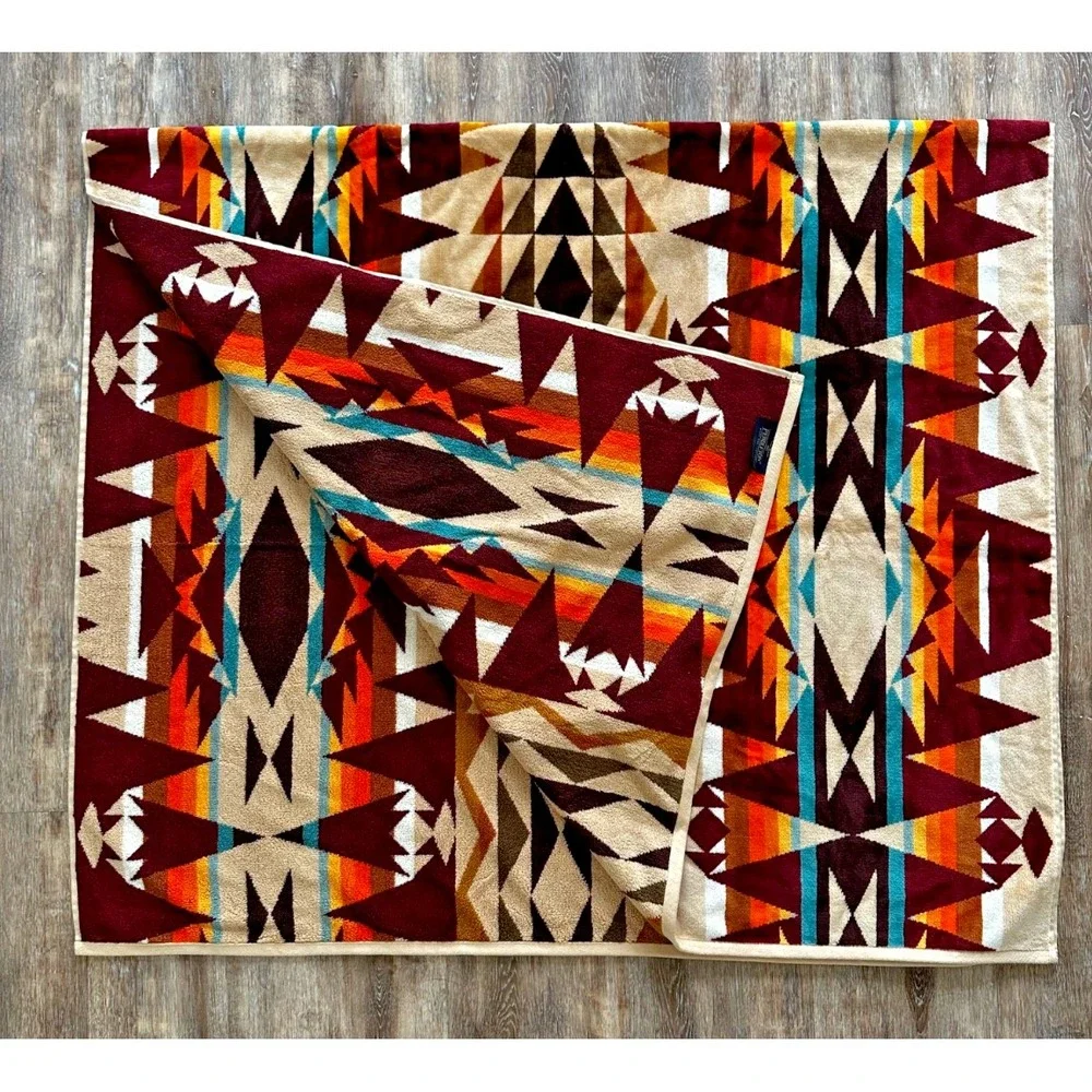 Pendelton Los Lunas Towel Southwestern Geometric Spa Beach 40x70 Jacquard